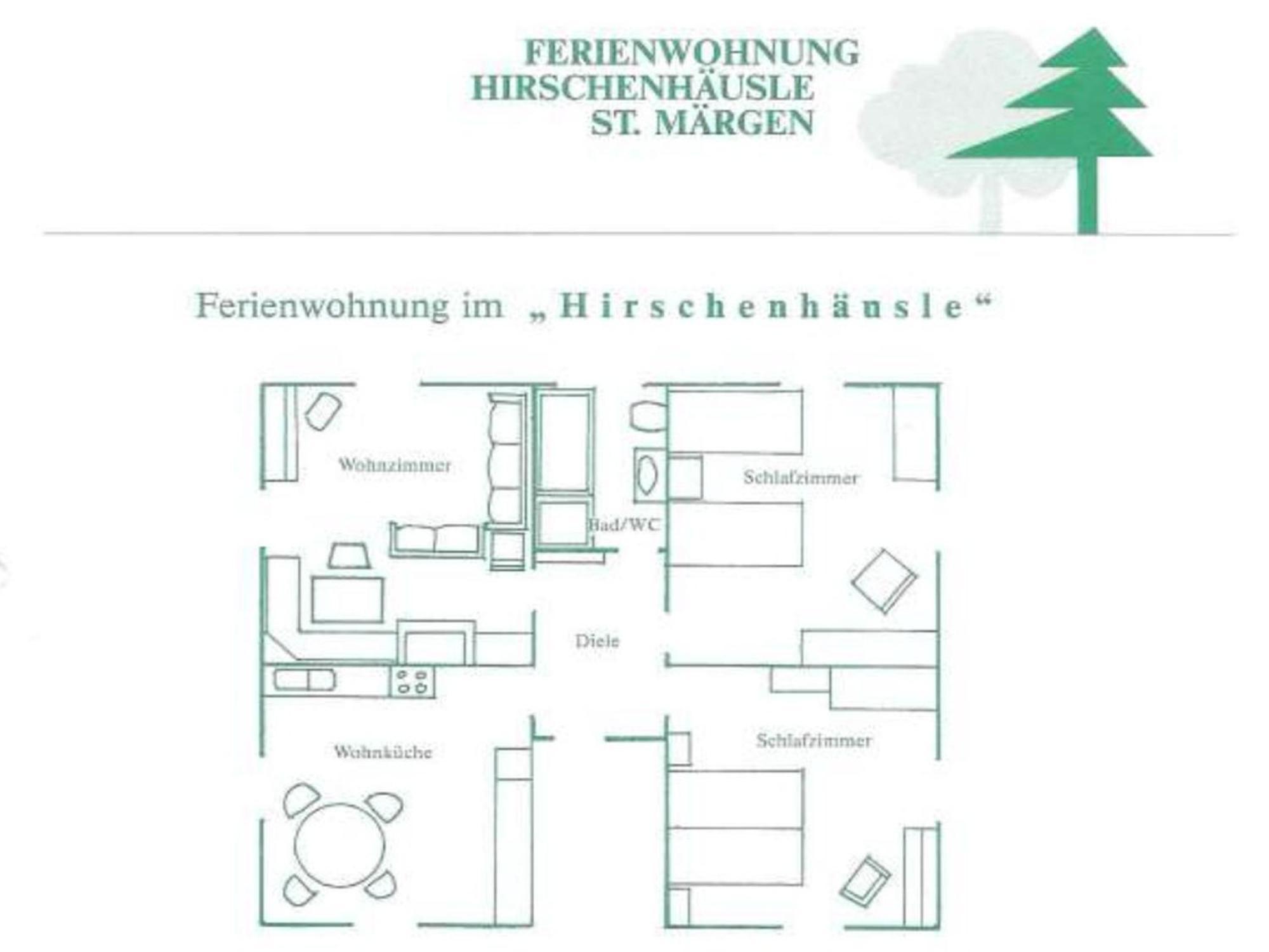 Ferienwohnung Hirschenhäusle Sankt Märgen Exterior foto